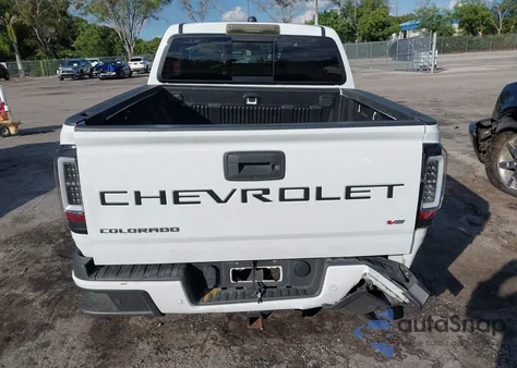 2022 Chevrolet Colorado 2Wd Short Box Z71 из США, поврежденный, VIN 1GCGSDEN6N1203349